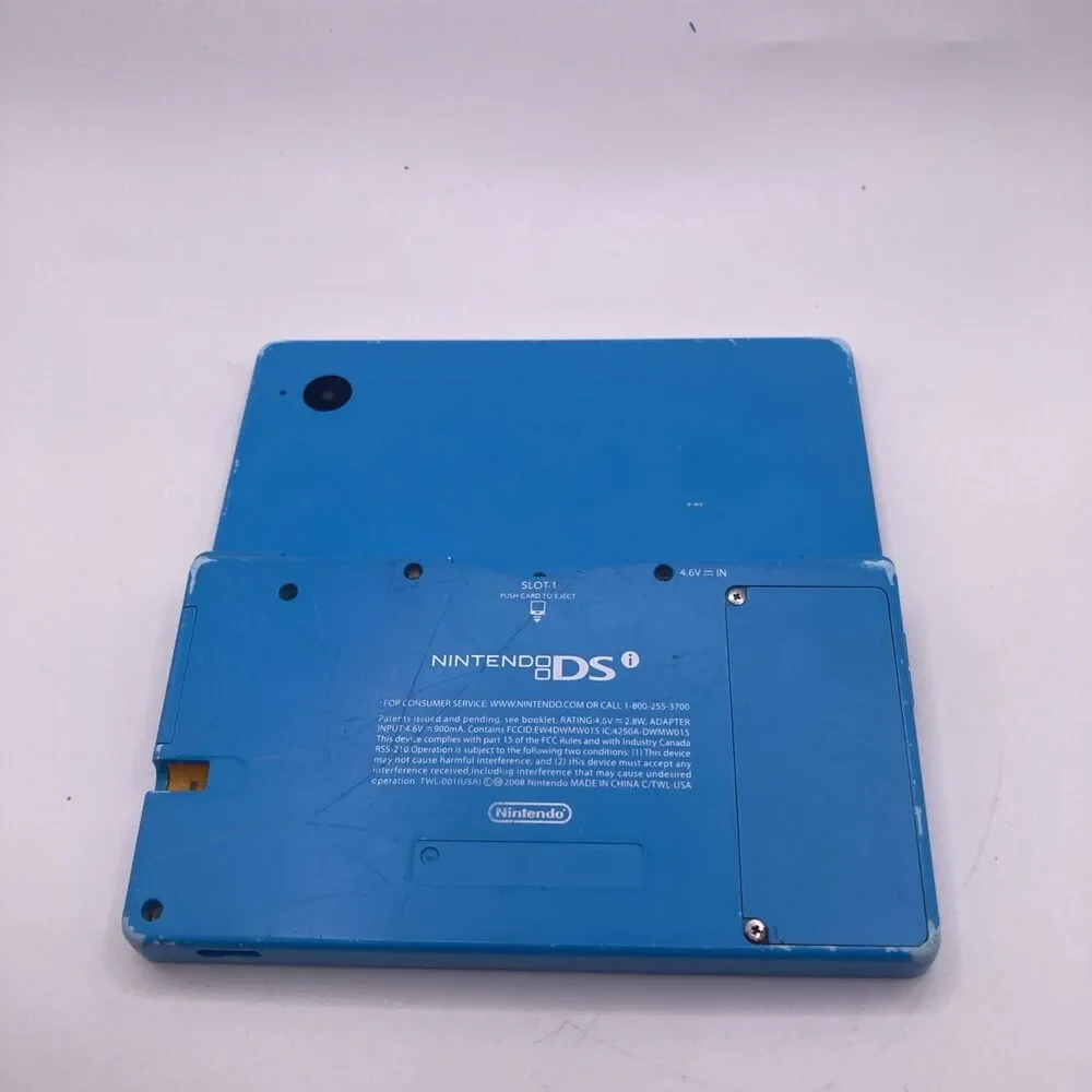 Nintendo DSi Blue Handheld Console Nintendo DSi For Parts Or Repair